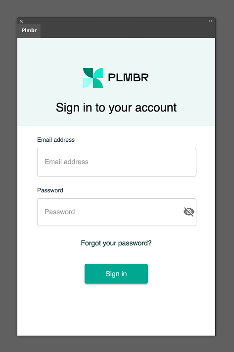 Login Plmbr extension.png